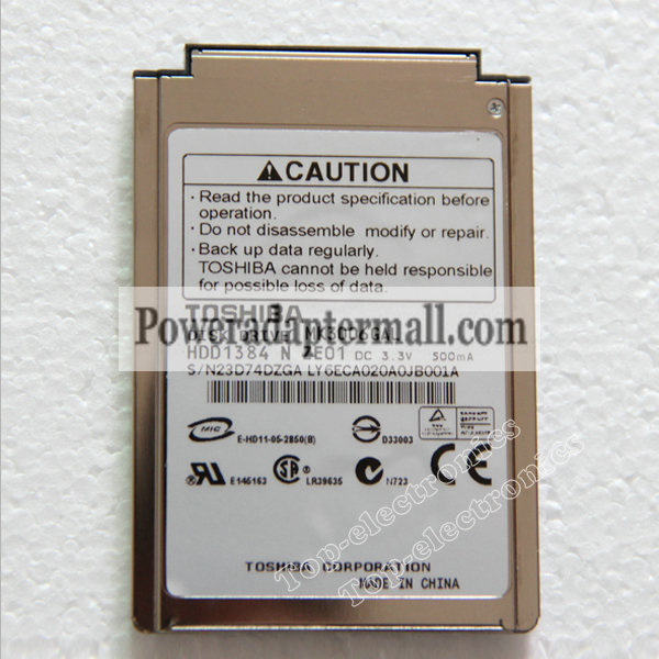 1.8"TOSHIBA 30GB MK3006GAL HDD For iPod PHOTO/U2 IRIVER H340 H32